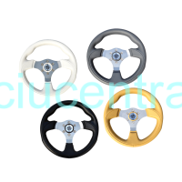 Aukštos kokybės nerūdijančio plieno vairas 300 mm Aukštos kokybės nerūdijančio plieno vairas 300 mm